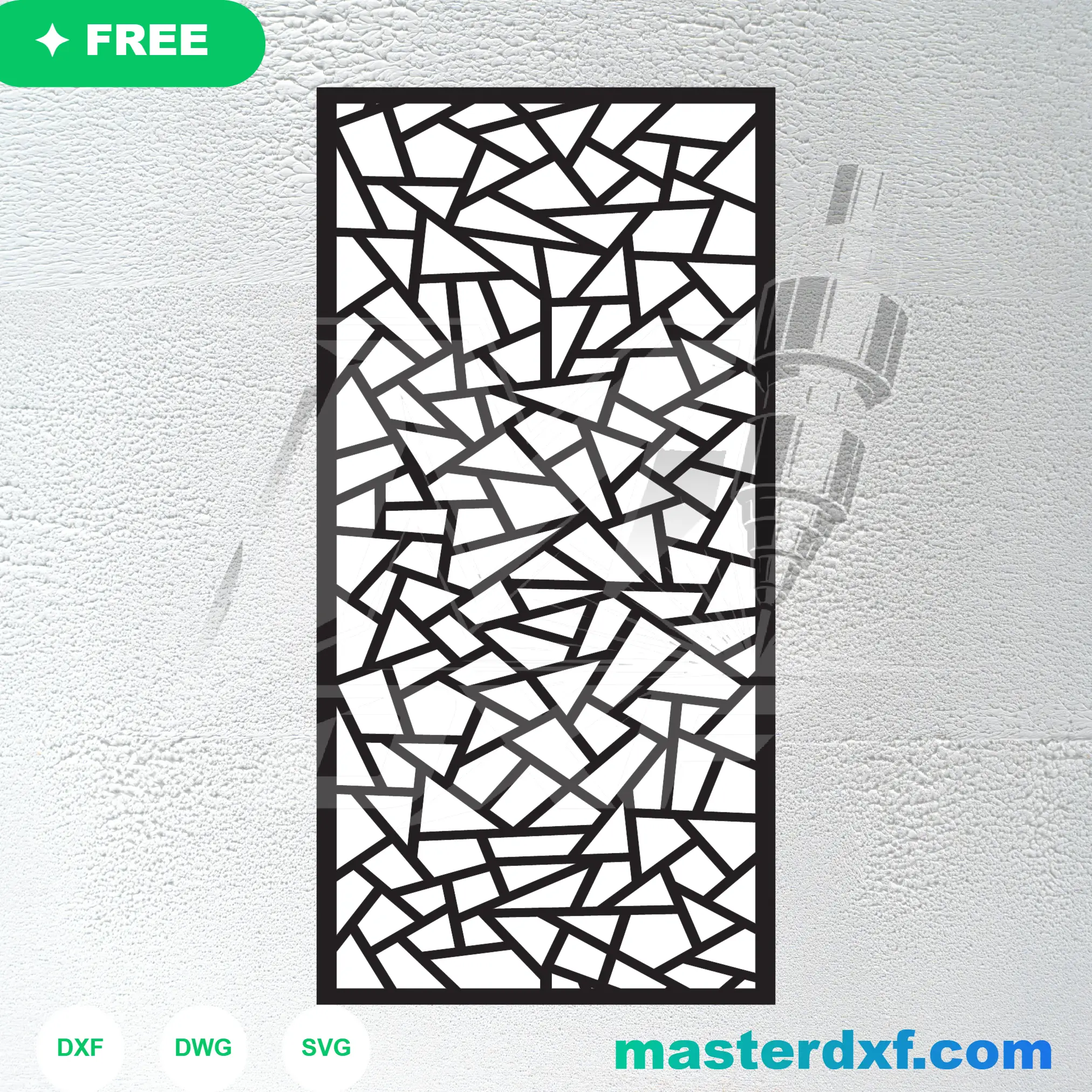 Traditional Islamic Star Polygons Fretwork Template for CNC Milling DXF File